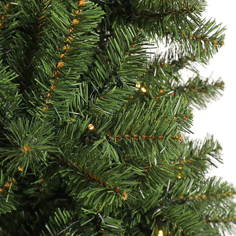 Sapin de Noël artificiel lumineux 7,5 pi