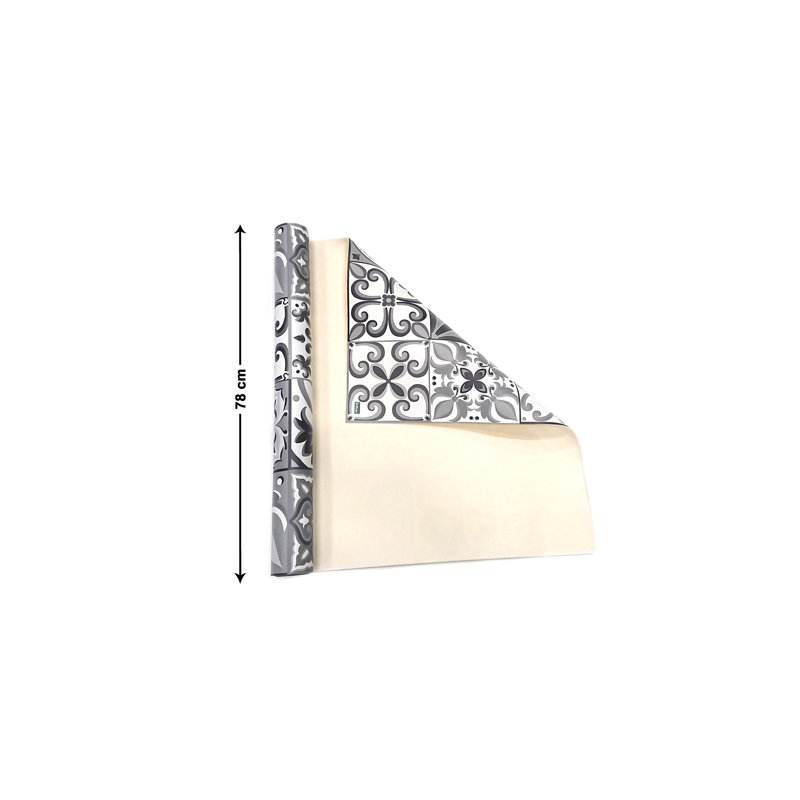 Littell Geometric Area Rug, Runner 78 x 225cm