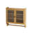 Vintage Style Double Door Wall Cabinet with Three - Tier Storage, Combining Retro Charm and Practical Functionality for Home Organization-1549765199