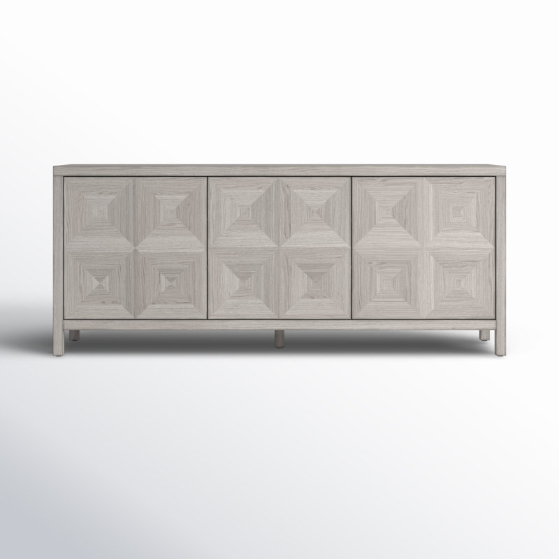 Bilbrook 76'' Media Console, White