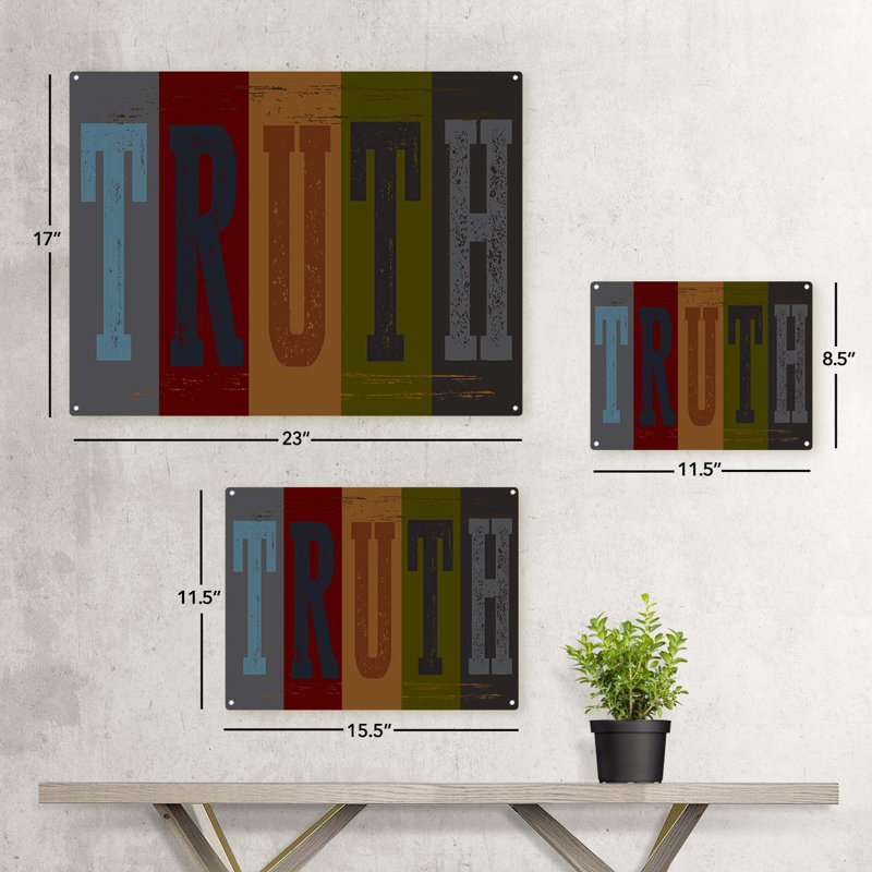 Plaque rustique, H 11,5 po x l 15,5 po x P 0,04 po