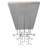 75" Long Kossar Cascading Pendant