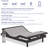 Massaging Zero Gravity Adjustable Bed with Wireless Remote-962088361