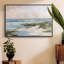 «Soft Morning Sea», reproduction sur toile avec cadre flottant-94358915-94358913