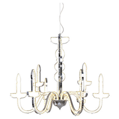 1 - Light Candle Style LED Chandelier