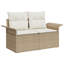 141cm Wide Patio Sofa with Cushions