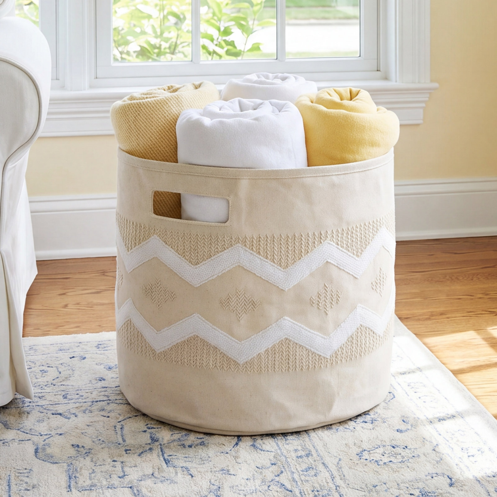 Handmade 100% Cotton Storage Bin