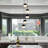 Ravello 5-Light Height Adjustable ETL Certified Integrated LED Chandelier with Globe Shades-65216910