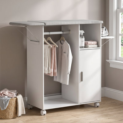 Particle Board / Chipboard Adjustable Freestanding Ironing Board