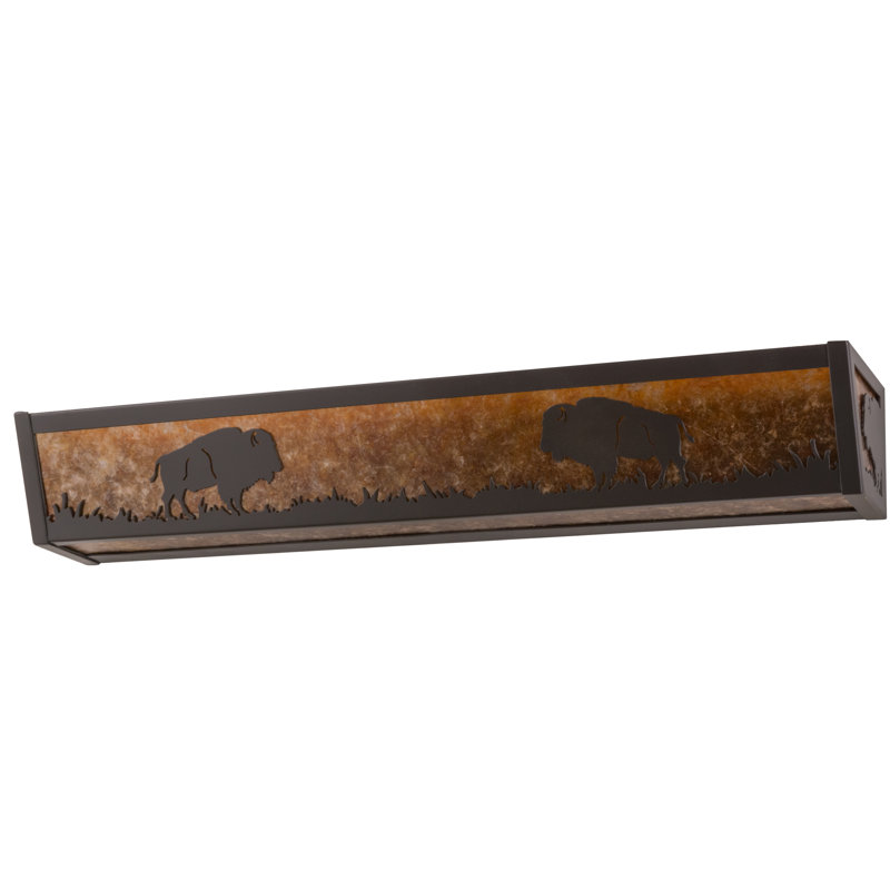 Rustic Lodge 4 - Light Bath Bar, Timeless Bronze