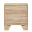 Table de chevet 2 tiroirs Natural