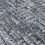Tapis gris noué à la main Halesite-1287813608