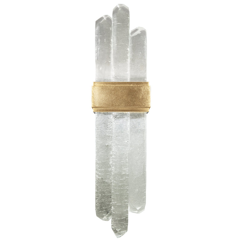 Lior 2 - Light Flush Mounted Sconce, 3000, Gold, 16.5" H x 5" W x 4" D