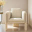 Fauteuil de loisir simple et confortable.-525603591