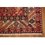 Tapis traditionnel rétro géométrique 4 x 6