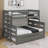 Twin Over Full Bunk Bed With Trundle-1300922083