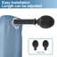 Tringle à rideaux simple ajustable 1 po Danika-1290055338-1290055335