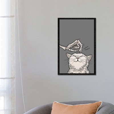 Purrpurr by Tiina Menzel - Gallery-Wrapped Canvas Giclée on Canvas