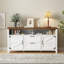 Crédence de rangement l 55 po Deltrice
