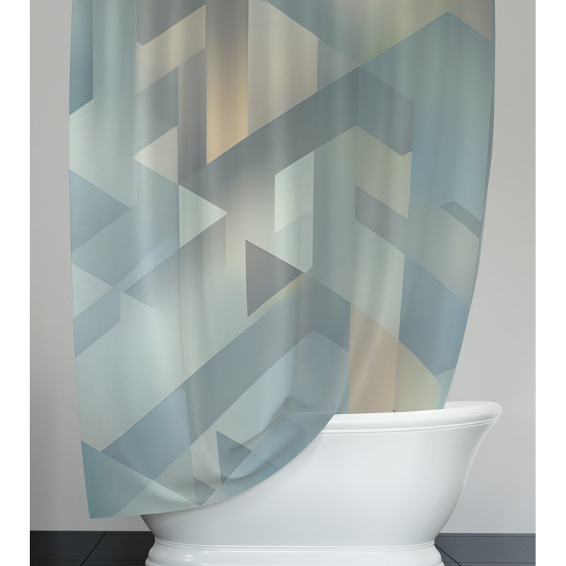 Rideau de douche Aleister, H 83 po x l 70 po