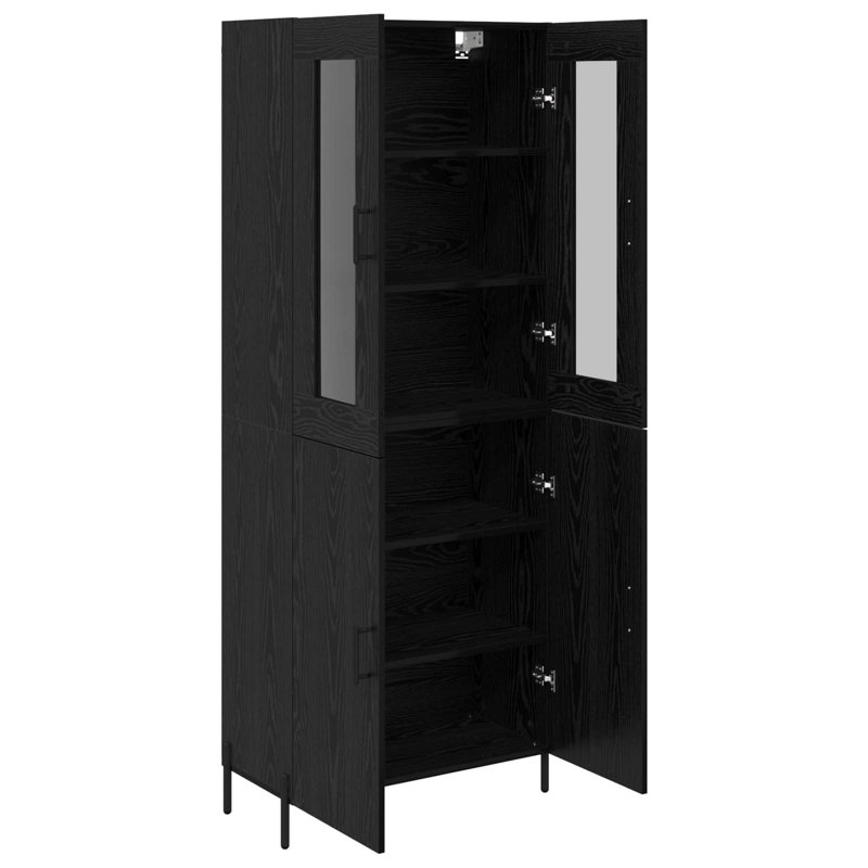 69.5cm Sideboard, Black Oak