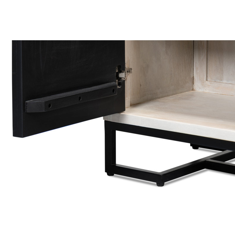 Asiger 72'' W Solid Wood Sideboard