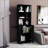 Black 2-Door Bookcase-569338208