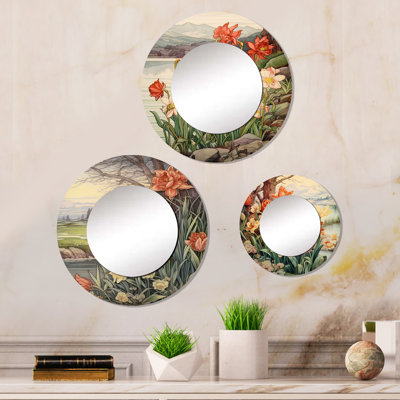 Elizamarie Round Wall Mirror