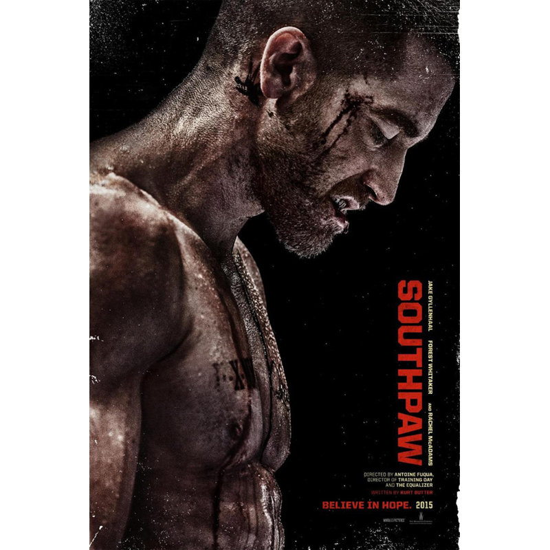Southpaw, H 18 po x l 12 po