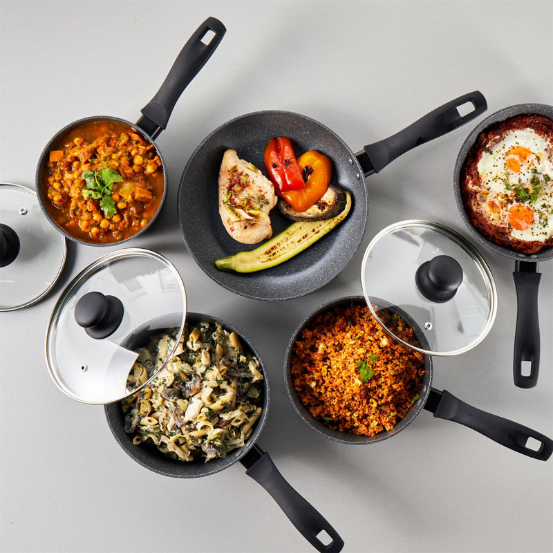 Frederike 5 - Piece Stoneware Cookware Set
