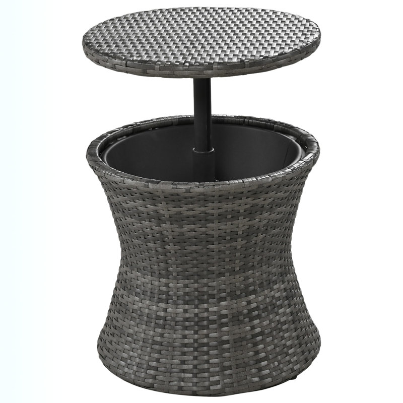 Tumay 4 - Person Patio Conversation Set with Cushions, Gray, Gray