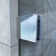Enigma-X 48.375" x 76" Frameless Single Sliding Shower Enclosure with Clear Max Technology