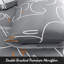 Premium Reversible Duvet Cover Set with Zipper Closure and Corner Ties-122252013