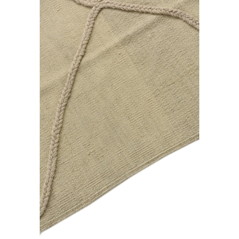 Tapis de couloir ivoire