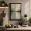 Divided River Light Minimalist - Wrapped Canvas-561194117-561194124