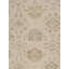 Tapis beige en laine noué à la main Oushak-2012640293