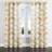 Coastal Curtain panels - Beige Bonine Grommet Curtain - 1 Panel-13001617-13001618