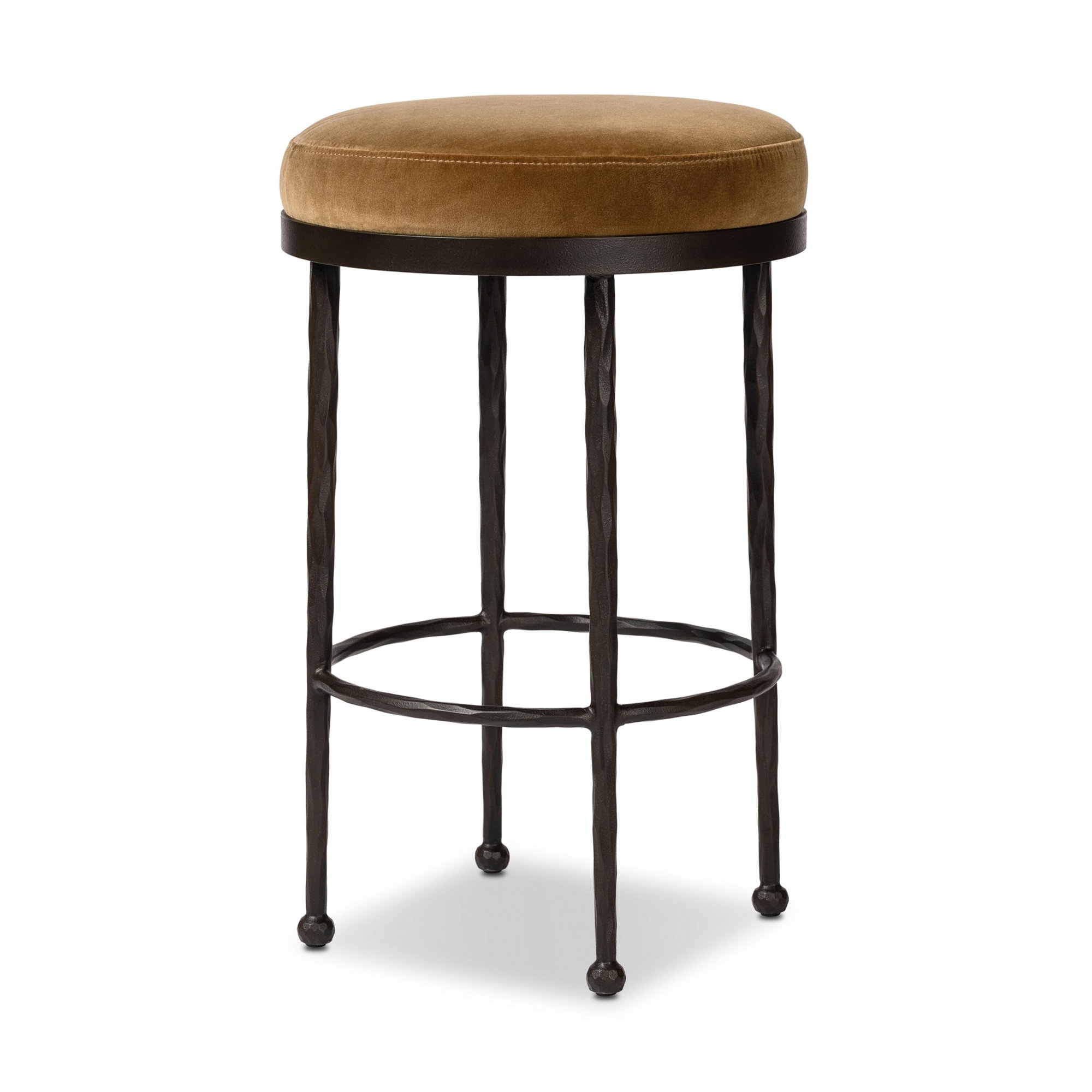 Eloise Stool-Ivan Stone, Surrey Ochre, Counter Stool (27.25" Seat Height)