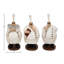 Ensemble de 3 figurines en chef Jadeown