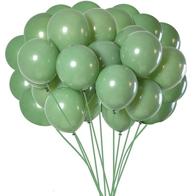 Ballons de base en plastique 100 pièces