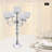 5-Arm Crystal Candelabra Centerpieces-1698101965