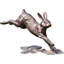 Running Rabbit Garden Statue