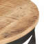 Plateau de table en bois massif Ediberto