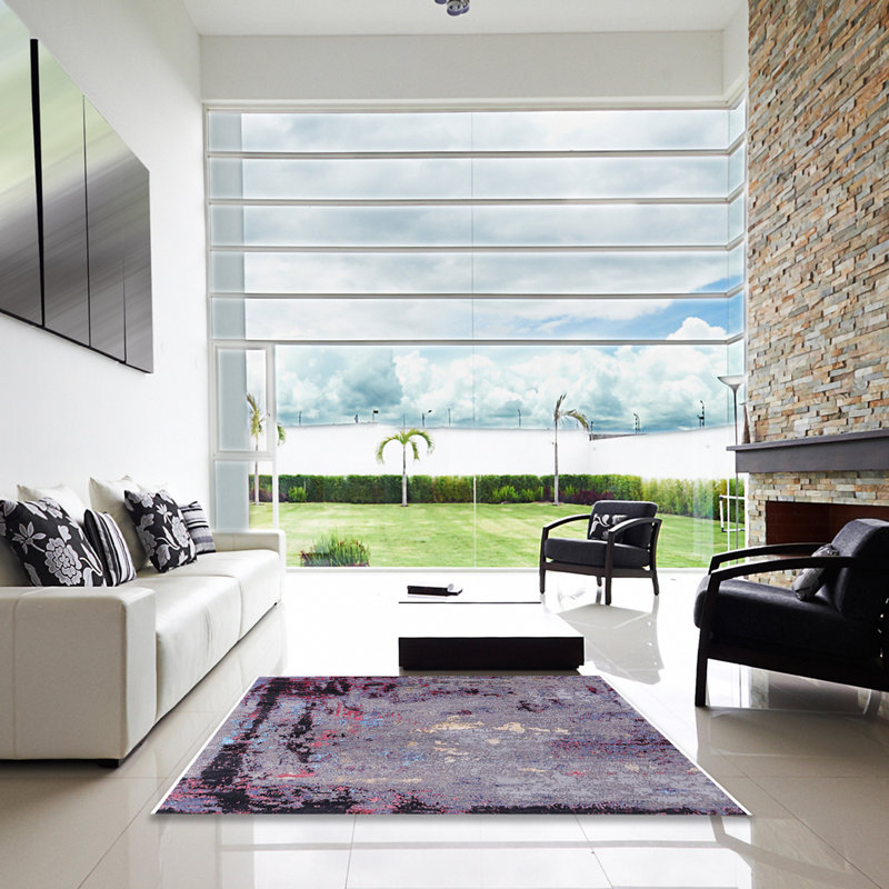 Moroccan Indoor Rug, Square 5'