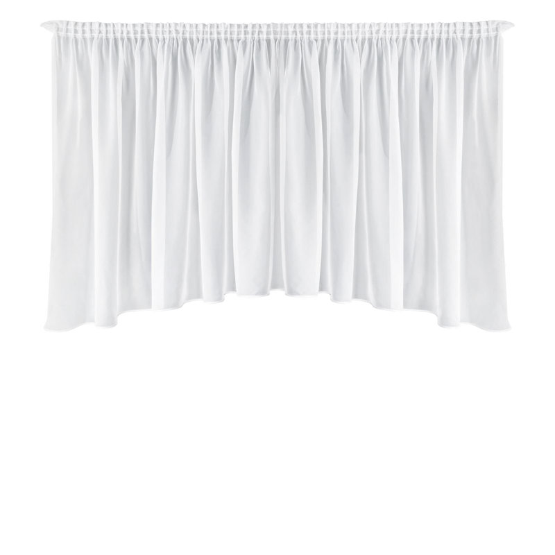 Neysa Semi Sheer Curtains Single Panel