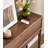 35.43" Walnut colour Rectangular Solid Wood Console Table-107242395
