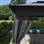 Pavillon de jardin en acier avec double toit-114358756-114358759