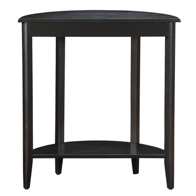 Ansi Console Table, Console Table With Drawers, Black Console Table, Half Moon Console Table