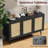 47.2" Rattan Sideboard Buffet Cabinet with 3 Doors, Boho Storage Cabinet with Adjustable Shelves, Console Table for Living Room, Dining Room, Entryway, Coffee Bar-934448272