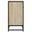 60cm W Metal Bedside Table-2140315956